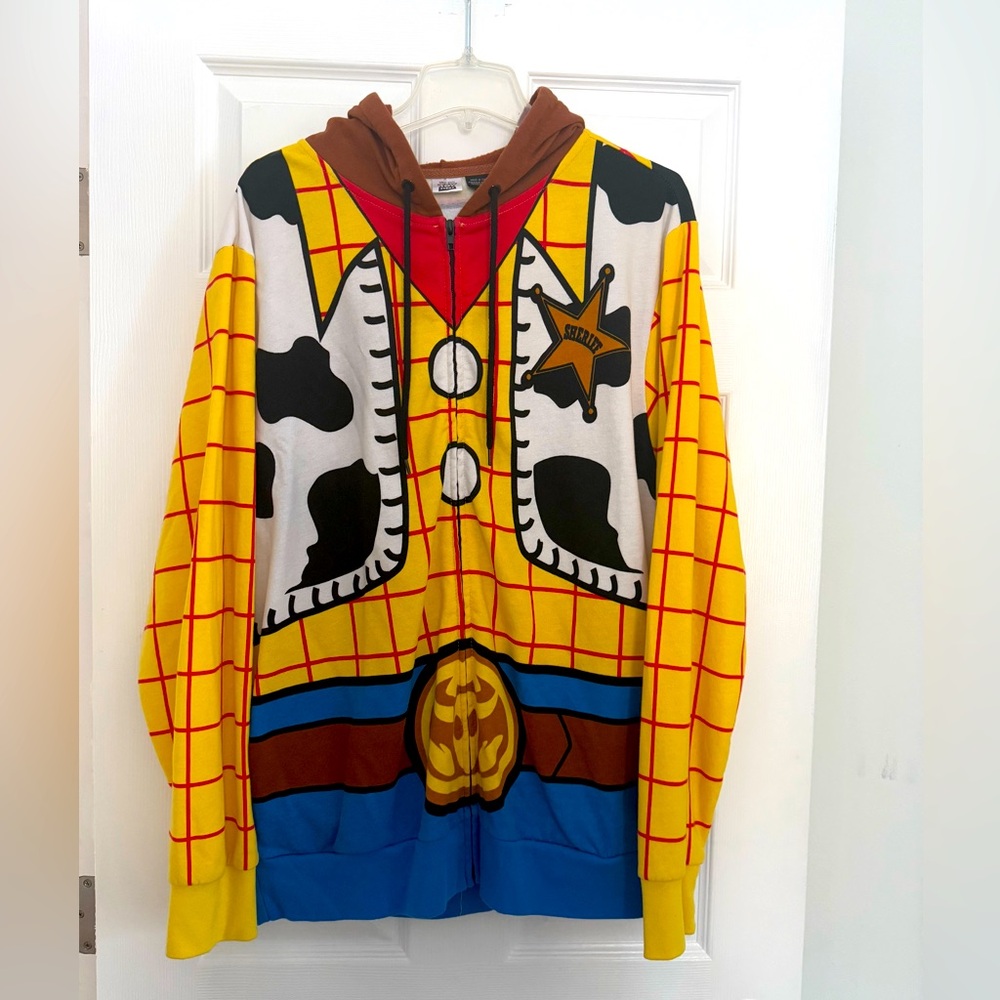 Disney Woody Costume Jacket - Yellow, Brown, Blue